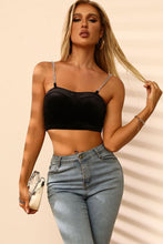 Load image into Gallery viewer, Chain Strap Cropped Cami | iModel Apparel